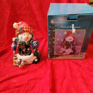 Traditions Musial Snowman